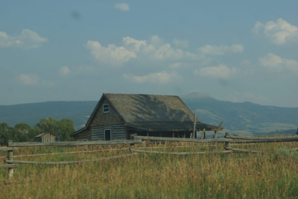 Moulton Barn in Antelope Flats. Mormon Row Historic District.