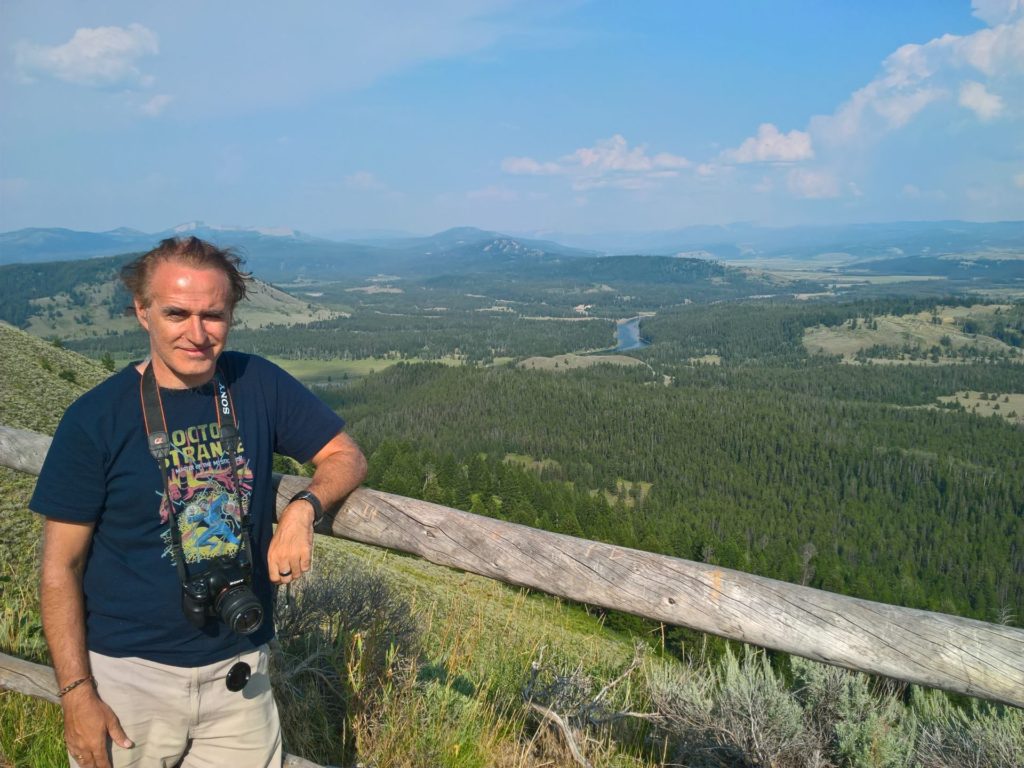 Snake River. Signal Mountain in Grand Teton N.P. August 1 2017