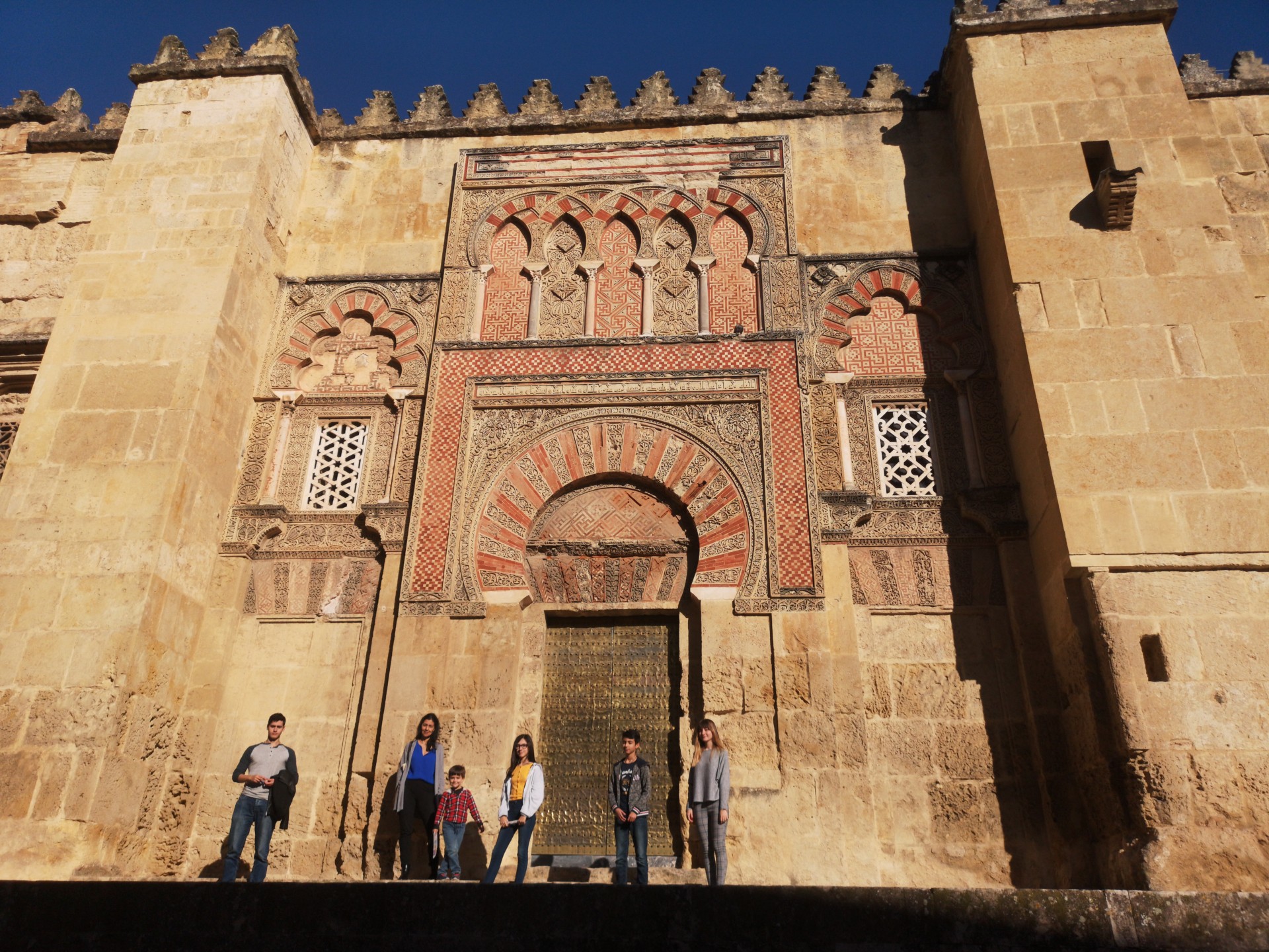 Puerta del Sabat. Unía la maqsura de la mezquita con el palacio omeya.