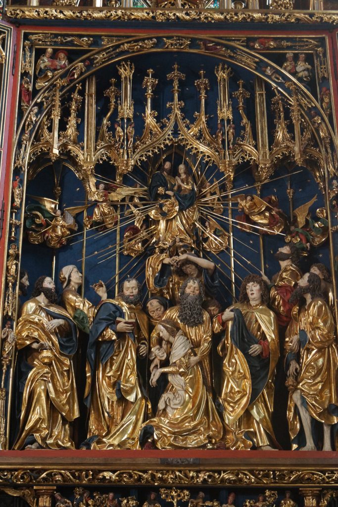 St Mary´s Basilica, altar detail, by German sculptor Veit Stoss. 14th April